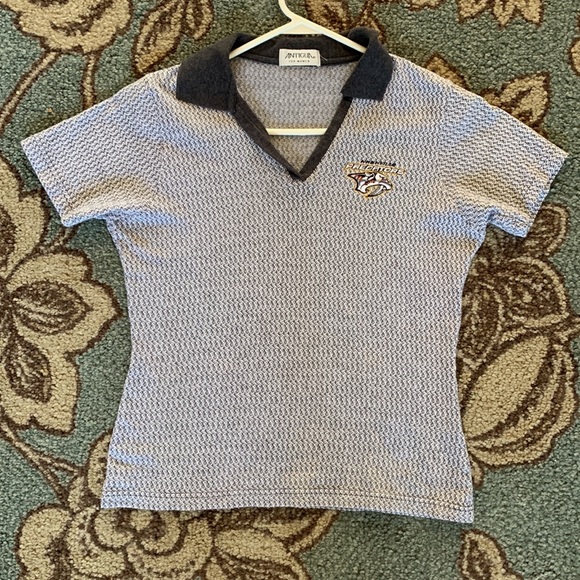 Antigua Tops - NASHVILLE PREDATORS Vintage Womens Antigua Polo